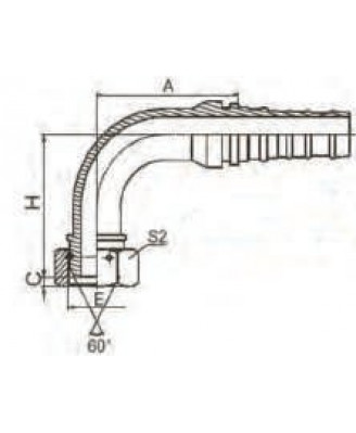 22693 90° BSP ВНУТРЕННЯЯ РЕЗЬБА 60° УПЛОТНИТЕЛЬНОЕ КОЛЬЦО-22693W 22693 90° BSP ВНУТРЕННЯЯ РЕЗЬБА 60° УПЛОТНИТЕЛЬНОЕ КОЛЬЦО-22693W