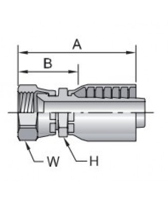 26711 ВНУТРЕННИЙ КОНУС 74 °SAET SAE J514-26711