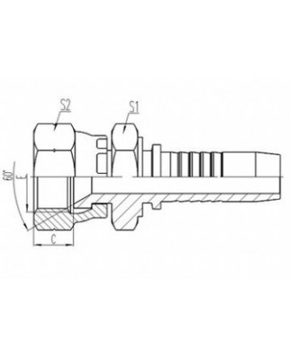 JIC GAS ВНУТРЕННЯЯ КОНУСНАЯ СЕДЕЛЬНАЯ УПЛОТНЕНИЕ 60° (29611) JIC GAS ВНУТРЕННЯЯ КОНУСНАЯ СЕДЕЛЬНАЯ УПЛОТНЕНИЕ 60° (29611)